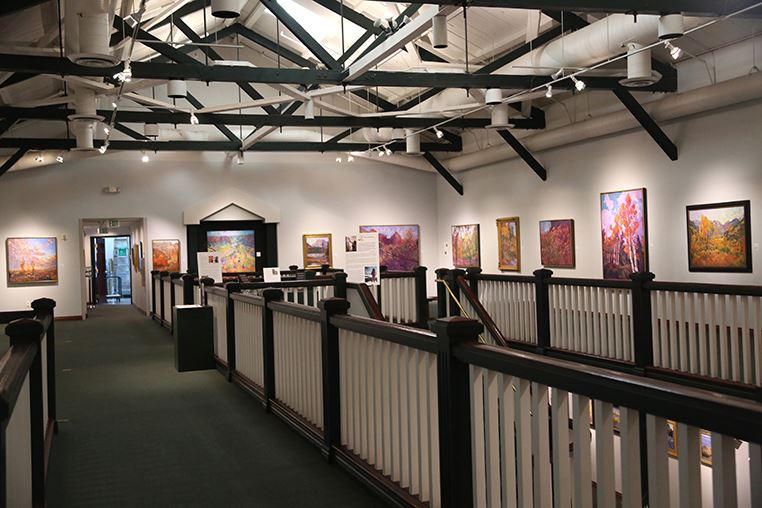 Erin Hanson's Painted Parks at the St. George Art Museum